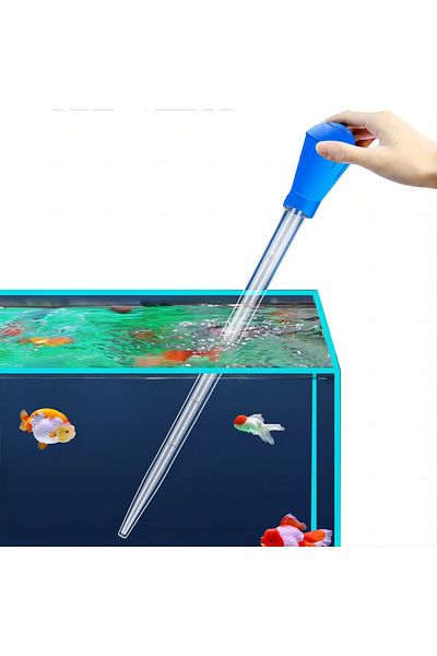 Choice Lengthen Pipettes Aquarium Siphon Fish Tank Vacuum Cleaner Simple Cleaning Tool for Aquarium Wate...