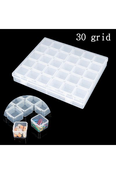 Choice 30dulibox 30 Grid Diamond Painting Diamond Box, Diy Art Accessories, Tool Container Accessories, Nai