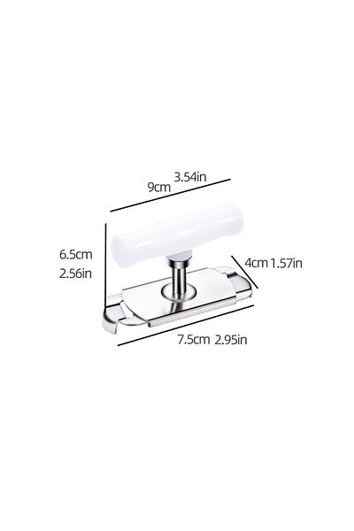 Choice فتَّاحة زجاجات سريعة من الفولاذ المقاوم للصدأ من White Home، فتَّاحة علب قابلة للتعديل، فتاحة أكواب، فتاحة أغطية مرطبانات، مطبخ