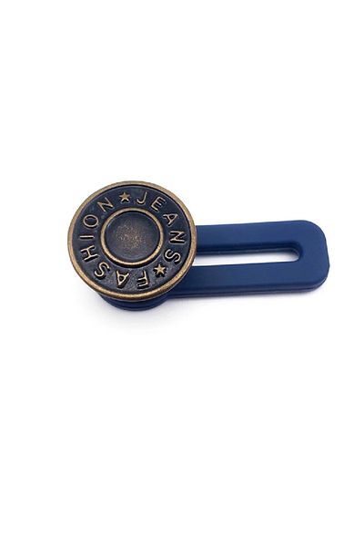 Choice 3.5x 1.7x 0.5cm 5pcs Bronzeb 5pcs Metal Button Extender Perfect To Any Jeans Pants Free Sewing Retra