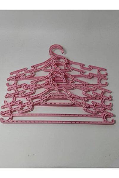 RAMDET 6 bucăți Umerașe pentru haine pentru copii Umerașe pentru îmbrăcăminte pentru bebeluși roz 30*15 Cm