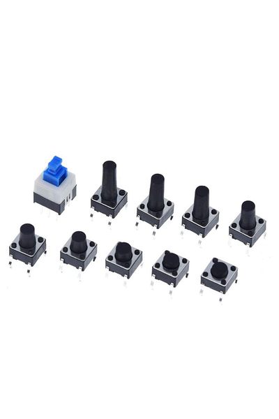 Choice Other 10 Types Of 180pcs Button Switch Direct Insertion Light Touch Switch Button Switch Classificat