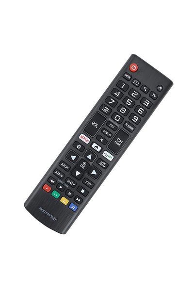 Choice Black High Quality Abs Remote Control Abk75095307 For Smart Tv 433mhz 2015 2016 2017 2018 2019 2020