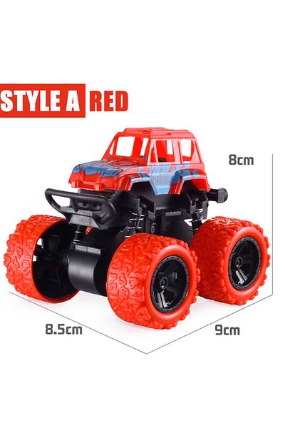 Choice Stylea Red Hot Toys Car Monster Truck Four-wheel Drive Vehicle Stunt Dump Car Inertia Car Toy Dinosa