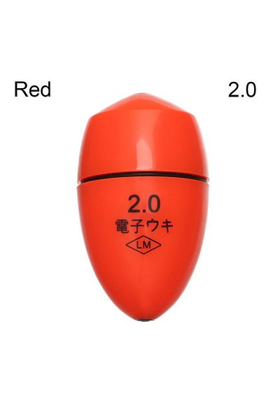 Choice Red-2.0 1pc New Plastic Electronic Float Luminous Night Fishing Float Sea Fishing Terminal Tackle Fi