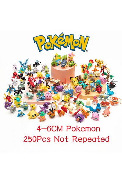 Choice Pokemon Anime Figures Large Size Random 10/20/30/40/50PCS Action Model Cute Toy Genuine Pikachu 4...