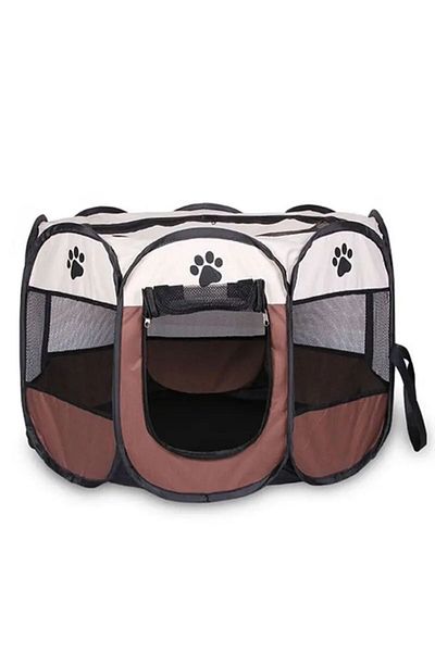 Choice Portable Foldable Pet Tent Kennel Octagonal Fence Puppy Shelter Easy To Use Outdoor Easy Operatio...