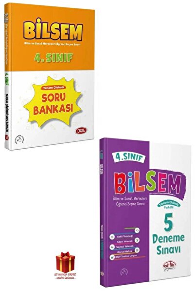 Editör Yayınevi Data Yayınları Bilsem 4. Sınıf Soru Bankası Editör Yayınları ...