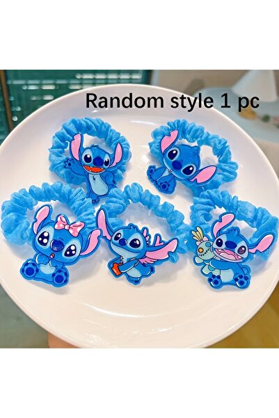 Choice مجموعة عشوائية من 1 قطعة من حبل شعر ديزني ليلو وستيتش للنساء دبوس شعر ...