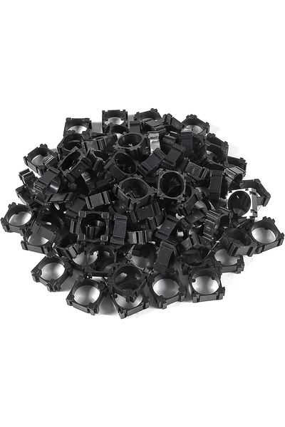 Choice 100Pcs 18650 Lithium Battery Holder, Plastic Battery Pack Bracket Cylindrical Cell Battery Stand ...
