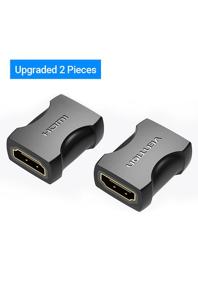 Choice Upgraded 2 Pieces Vention Hdmi Extender 4k Hdmi 2.0 Female To Female Connector Cable Extension Adapt
