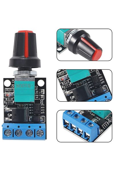 Choice 5V 12V 10A الجهد المنظم PWM DC موتور سرعة تحكم محافظ ستبليس سرعة منظم LED ...