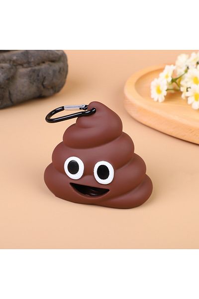 Choice Coffee Color Outdoor Bulk Portable Custom Walking Pet Dog Shit Poop Trash Waste Bags Holder Dispense