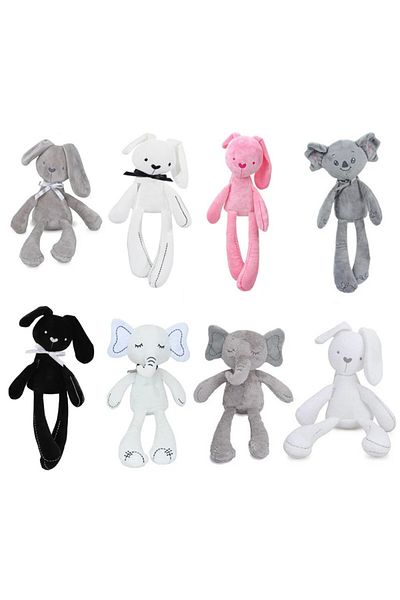 Choice Baby Plush Rabbit Hand Puppet Soft Crib Stroller Infant Sleep Soothing Doll Mobile Pram Kids Hang...