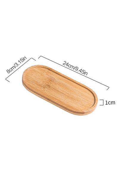 Choice 1Pcs Wooden Soap Dispenser Tray Vanity Countertop Bottles Organizer Holder Square Candles Jewelry...