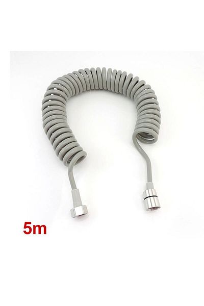 Choice 5m 1pcs Telephone Line Spring Shower Hose Toilet Bidet Bathroom Accessories Sprayer Connect Pipe Fle