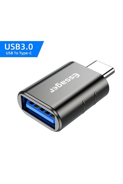 Choice Grey Usb 3.0 To C. Essager Otg Adapter Type C Usb 3.0 Type C Usb C Male To Usb Female Converter For