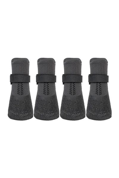 Choice L black Pet Supplies, Dog Shoes, Dog Paw Protection, Antifreeze Snow Boots, Winter Dog Shoes, Teddy