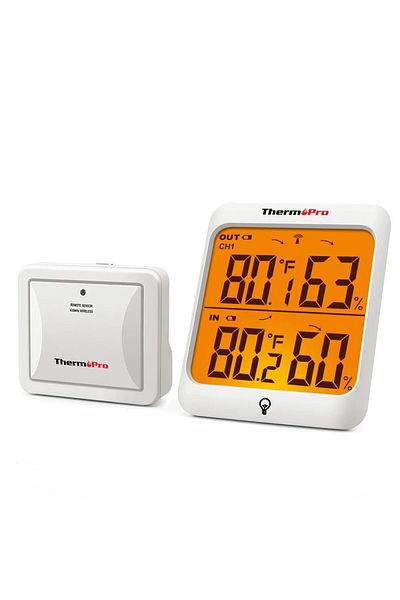 Choice White Thermopro Tp63c 60m Wireless Indoor Outdoor Hygrometer Thermometer Digital Weather Station Wit