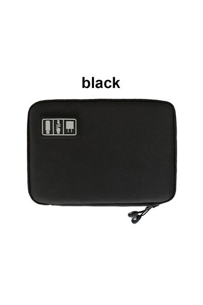 Choice 1pc Black Green 1pc Black Green Storage Bag Electronic Accessory Organizer Portable Usb Data Cable C