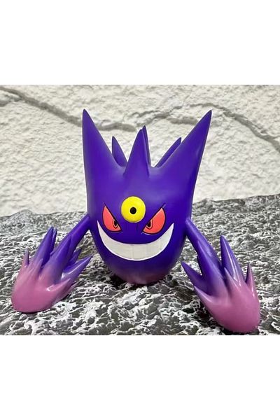 Choice 10cm No Box New 10cm Pokemon Figure Super Gengar Transparent Action Figure Statue Anime Model Doll