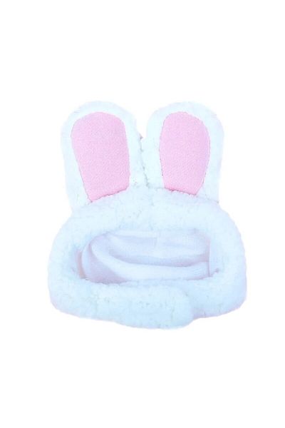 Choice White Cat And Rabbit Headgear, Dog Teddy Bear Transformed Into Headgear, Garfield Cat And Rabbit Ear
