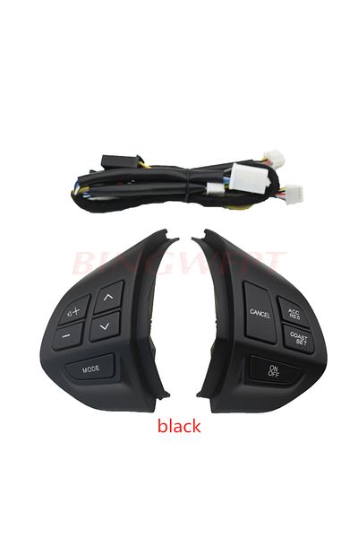 Choice Black Multifunction Steering Wheel Button Cruise Control Switch For Mitsubishi Lancer Outlander Asx