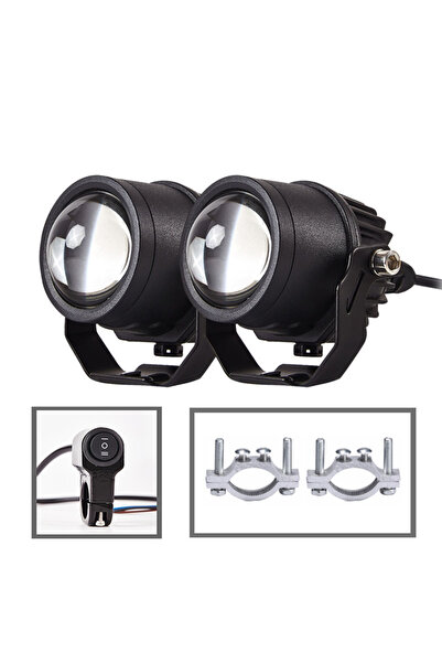 Choice 2 PCS Fog Lights for BMW R1250GS LC R1200GS ADV Adventure F800GS GSR F...