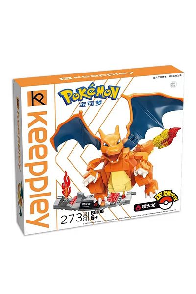 Choice With Box B0108 Pokemon Assembled Building Blocks Toys Anime Figures Charizard Mewtwo Venusaur Cartoo