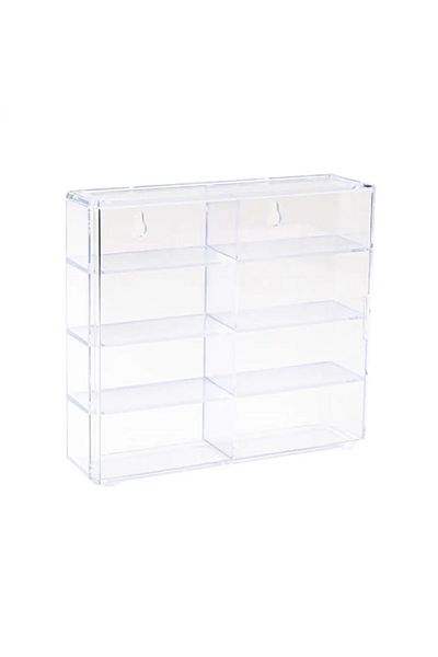 Choice Transparent Acrylic Car Display Box 1:64 For Hot Wheels Car Model Toy 8 Grid Cabinet Rack Dustproof