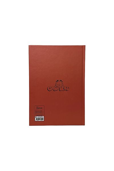 Space License Garfield Never Trust a Hard Cover Ruled Notebook