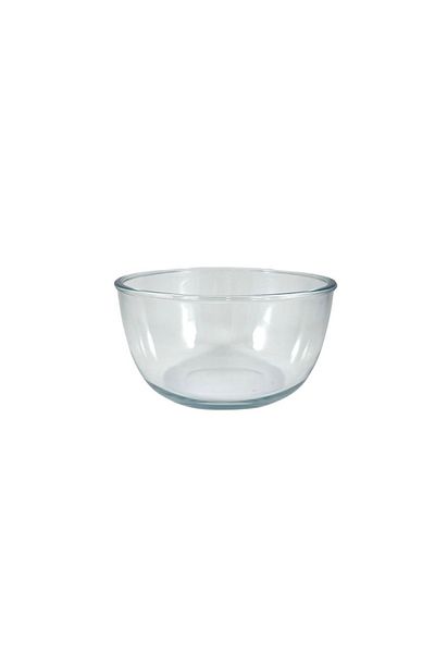 AVCI HOME MAKER Mixing And Baking Glass Bowl, 1,5 Lt Capacity, 9.6 Cm Height, 18.9 Cm Diameter - Clear