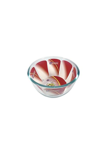 AVCI HOME MAKER Mixing And Baking Glass Bowl, 1,5 Lt Capacity, 9.6 Cm Height, 18.9 Cm Diameter - Clear