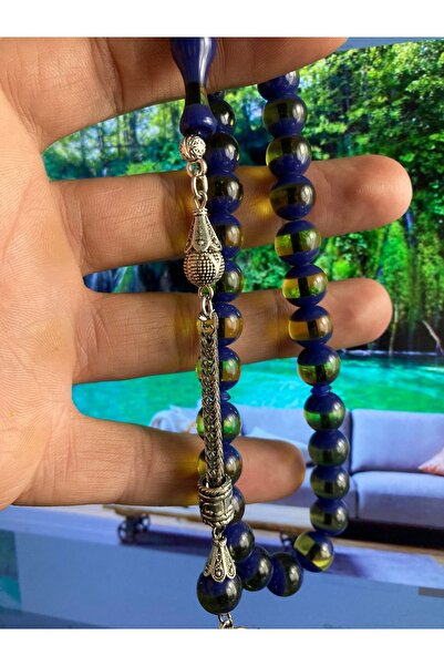 Newa Jewellry Rozariu din pulbere de chihlimbari rotund Küre croială