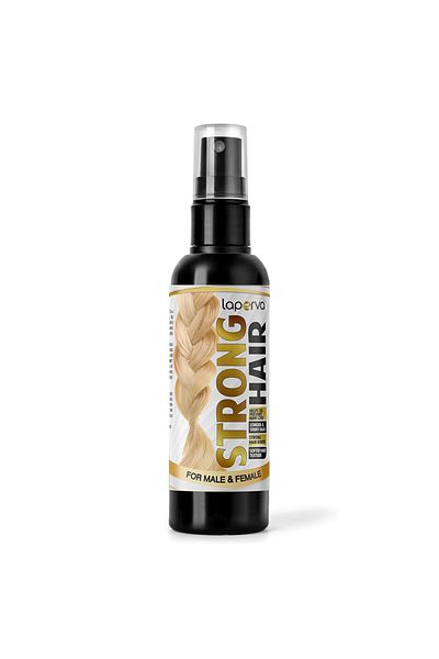 Laperva Strong Hair Oil, 100 Ml, Helps To Prevent Hair Loss,longer & Shinier Hair.