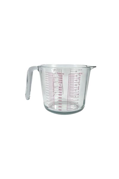 AVCI HOME MAKER Glass Measuring Cup, 1500 Ml Capacity