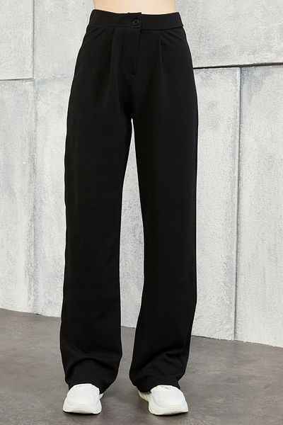 MevaMoss Pantaloni Palazzo cu talie înaltă pentru femei