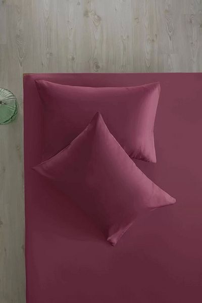 İssimo Home طقم سيمبلي تشيري روت قطن ساتان 180*200/50*70
