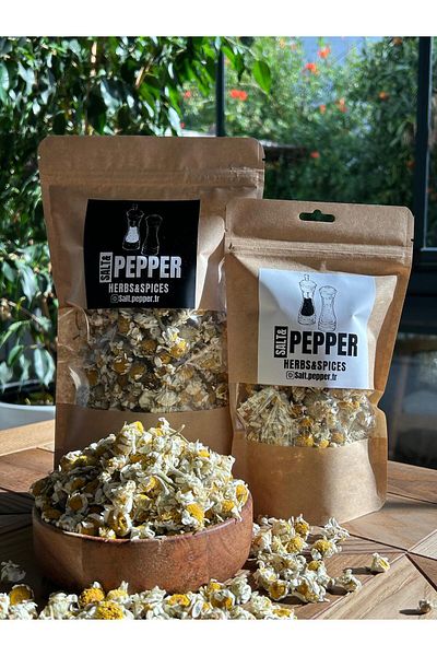 Salt & Pepper 100g Natural Honey Chamomile Flower - Daisy Flower Tea