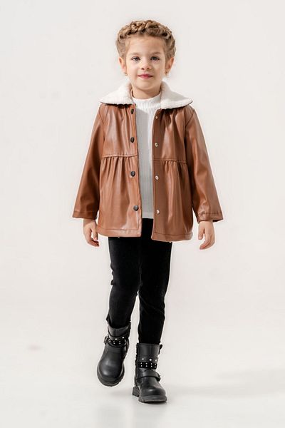 HAUSEkids Rana Niche 3-Piece Set για κορίτσι 4-7 ετών - Γλυκό καφέ