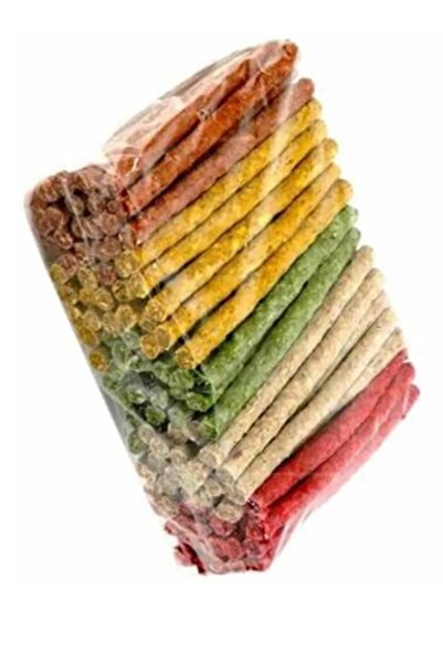 ULTRAVİTA 100lü Yüksek Proteinli Kurutulmuş Munchy Renkli Çiğnemelik Köpek Ödül Maması Kemiği 600gr