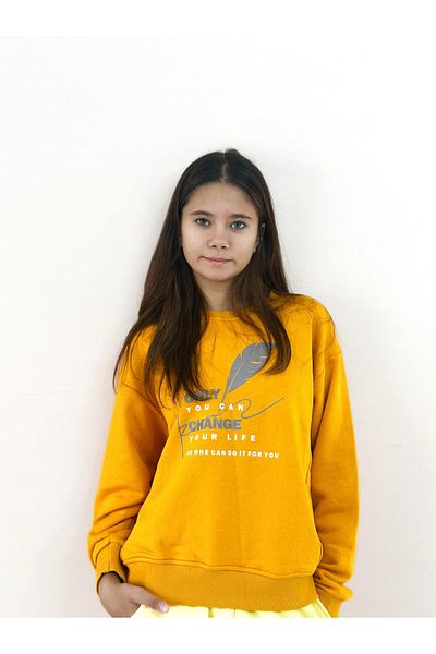 MiaBaby Crew Neck Printed Sweat