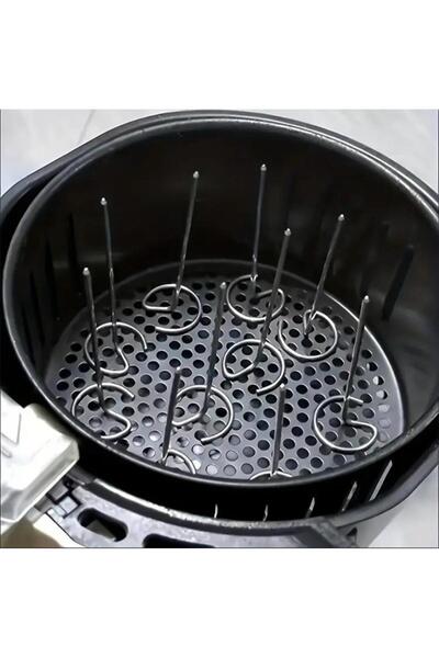 miatamer Vertical Skewer Made of Stainless Steel for Airfryer (10 Pcs)