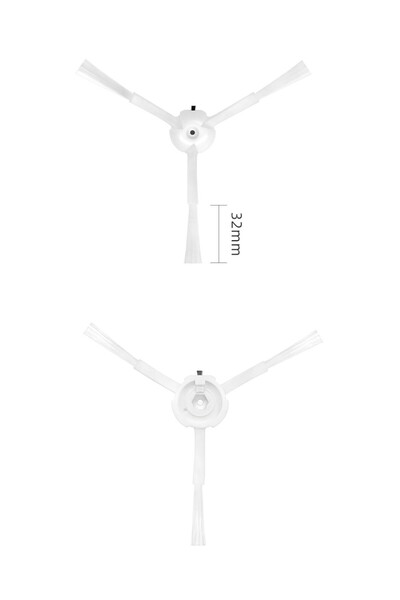 küche&haus Piesă de schimb compatibilă cu peria laterală Roborock Qrevo