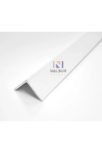 Nalbur Bakkal Alüminyum Köşe Profili Alüminyum Köşebent L Profil Beyaz ( 2 Cm X 2 Cm X 200 Cm) 2 Mt