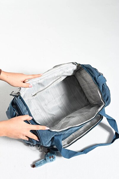 NightLove 571 Collections Çanta Ultra Hafif Unisex Su Geçirmez Seyahat Spor Çantası Mavi (Model 571-7B)