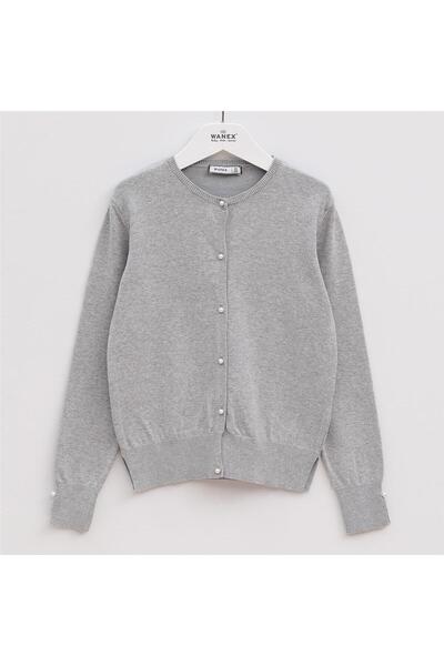 WANEX Melange Girl's Knitwear Cardigan - 23036