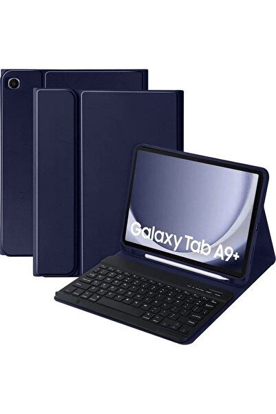 Fogy Samsung Galaxy Tab A11 Plus/A9+ Plus 11INÇ 2025 Case Uyumlu Bluetooth Türkçe Q Klavyeli Kılıfı