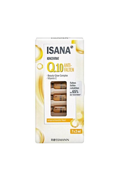 Isana Professional Cilt Q10 Bakım Ampülleri Kırışıklık Önleyici, 7x2ml 14 Ml