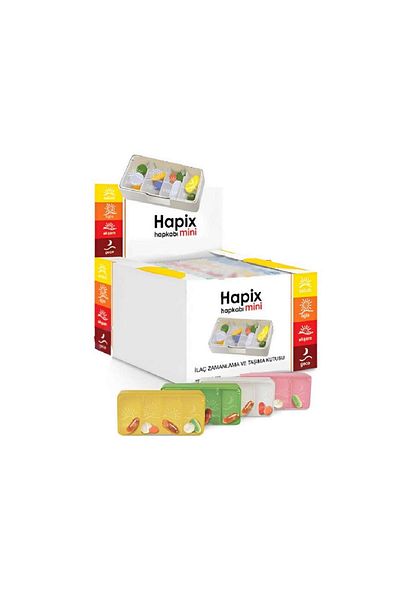 ZERO LAND Hapkabı Mini |   Box for Timing and Transport of Medication Intake Zrnet